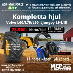 R28 710/55R28 165D AGRIMAX FORCE BKT IF KOMPLETT HJUL
