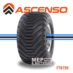 400/55-22.5 14PR TL FTB190 Komplett hjul