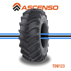 D42 20.8-42 14-lagers 42tum Diagonal Ascenso TDB123