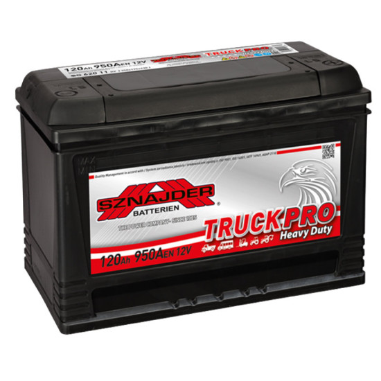 Sznajder Superbatteri 12V 120Ah  950A/EN Traktor/Maskinbatteri 