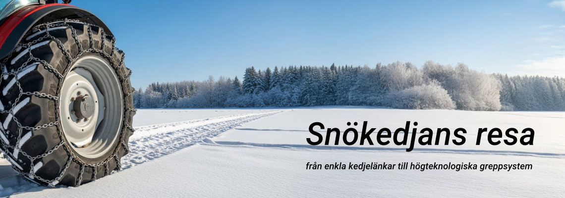 Från Plog till Profil: Snökedjans Evolution för Tunga Maskiner