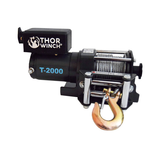 Vinsch 0907Kg 12V Thor Winch T-2000 Stålvajer