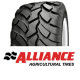 600/40X22.5 171A8/171B TL Alliance 399 stålbält Excavator med fälg silver