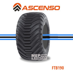 15.5 400/60-15.5 Ascenso Implement FTB190 Radial