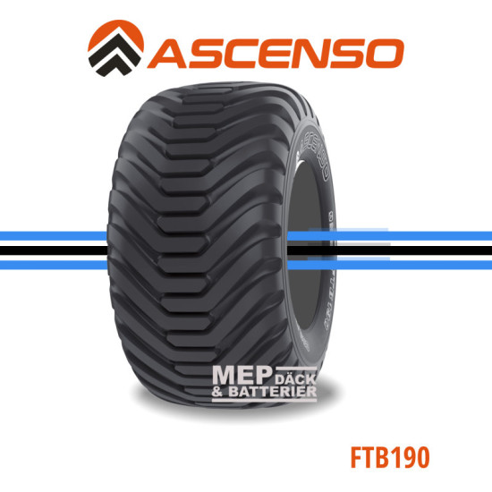 15.5 400/60-15.5 Ascenso Implement FTB190 Radial