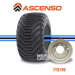 15.5 400/60-15.5 Ascenso FTB190 Diagonal Komplett hjul