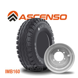 12 10.0/80-12 10PR IMB160 Ascenso Komplett hjul